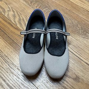 Rothy’s Square Mary Jane, Ecru